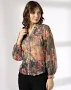 FIG Women Floral Print Slim Fit Top For Women
